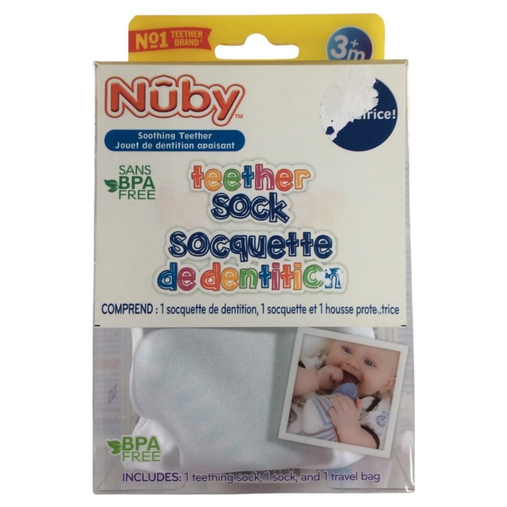 👣 5/$25 - Teether Sock